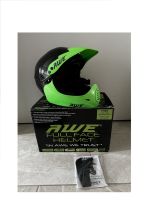 AWE® BMX Full Face Helm schwarz grün, Größe M 54-58 cm Brandenburg - Großbeeren Vorschau