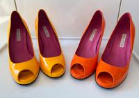 ✨BUFFALO✨High Heels/Peeptoes, Größe 39, Orange & Gelb Bayern - Pocking Vorschau