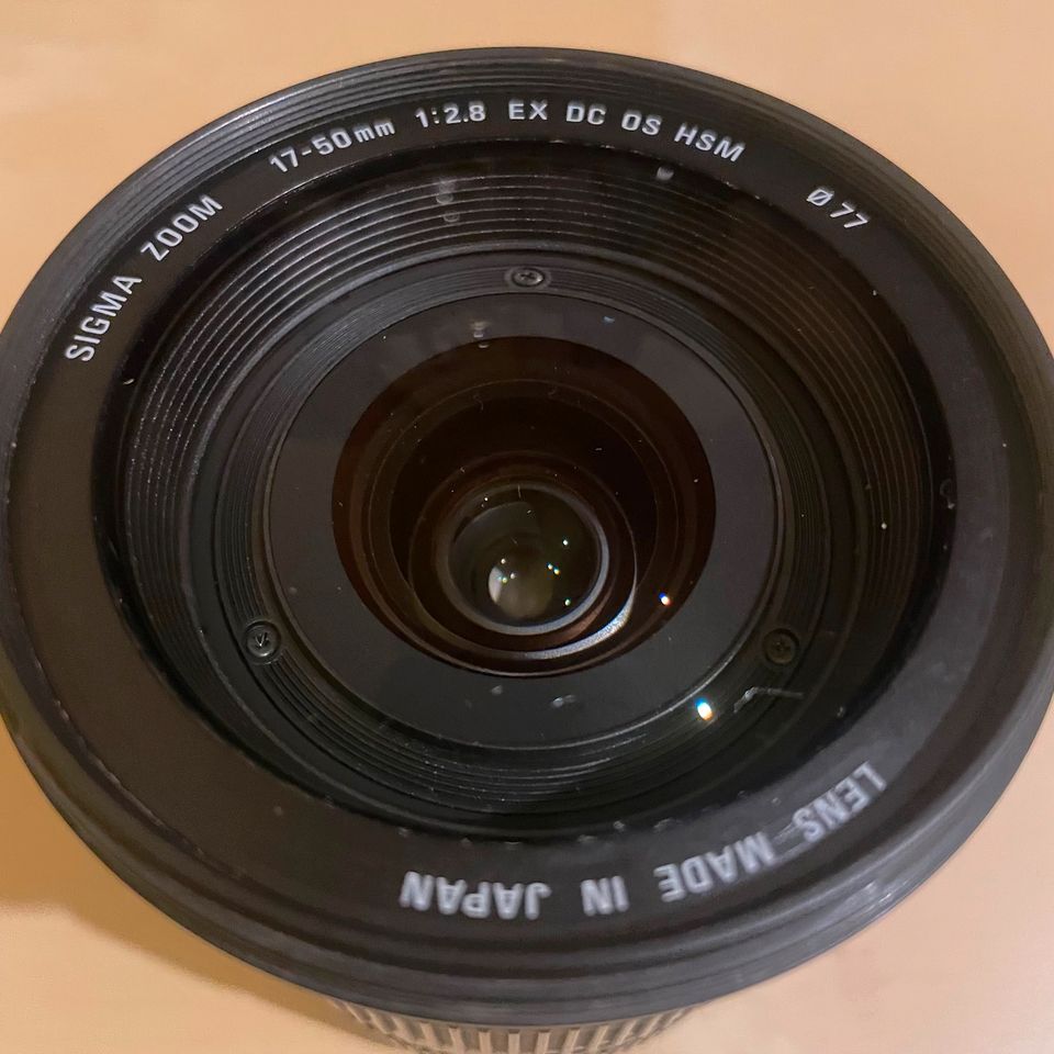 Canon EOS 70D inkl. Objektiv Sigma 17-50mm f/2.8 EX DC OS HSM in Berlin