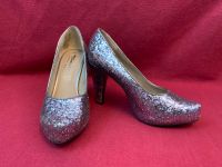 Tamaris Pumps Glitzer Glitter Lila 38 Hamburg-Mitte - Hamburg Billstedt   Vorschau