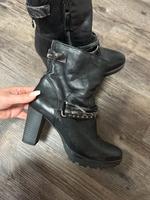 Stiefelette Mjus Leder Schwarz Neu Bayern - Gilching Vorschau