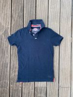 Superdry Herren Jungs Polo-Shirt dunkelblau M 176 München - Schwabing-Freimann Vorschau