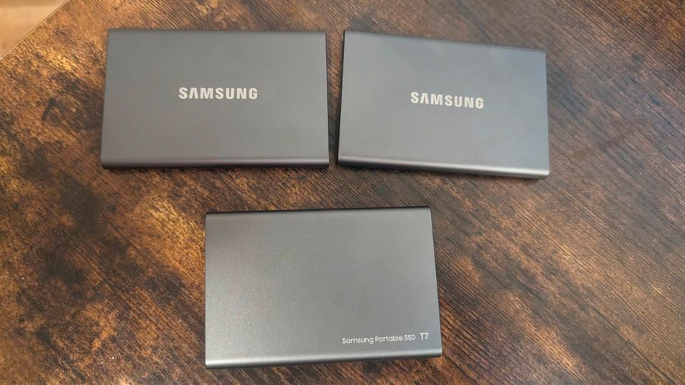 2x Samsung T7 1TB | Externe Festplatte / SSD | Auch Einzelverkauf in Mönchengladbach