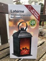 Laterne in Kaminoptik LED *Neu & OVP* Dresden - Langebrueck Vorschau