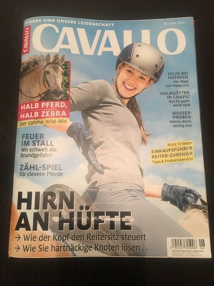 Cavallo Ausgabe 6/2019 inklusive Porto in Königslutter am Elm