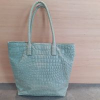 Liebeskind Tasche Shopper Croco Kroko Mint Niedersachsen - Braunschweig Vorschau