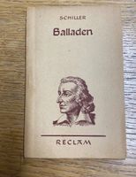 Balladen von SCHILLER; Reclam Lindenthal - Köln Sülz Vorschau