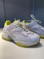 ASH Addict Sneaker, weiß neongelb, Größe 38 Nordrhein-Westfalen - Dormagen Vorschau