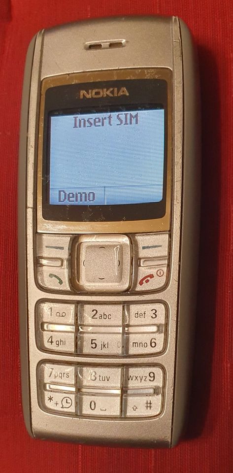 Nokia Handy Nokia 1600 Handy mit Akku + Ladegerät in Bebra