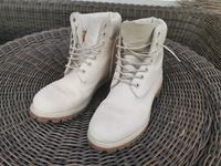 Timberland Boots, Stiefel, hellbeige / hellgrau, Gr. 42 / 43 Kr. München - Unterhaching Vorschau