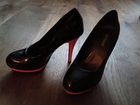 Lackschuhe Damen schwarz / pink Bayern - Landshut Vorschau