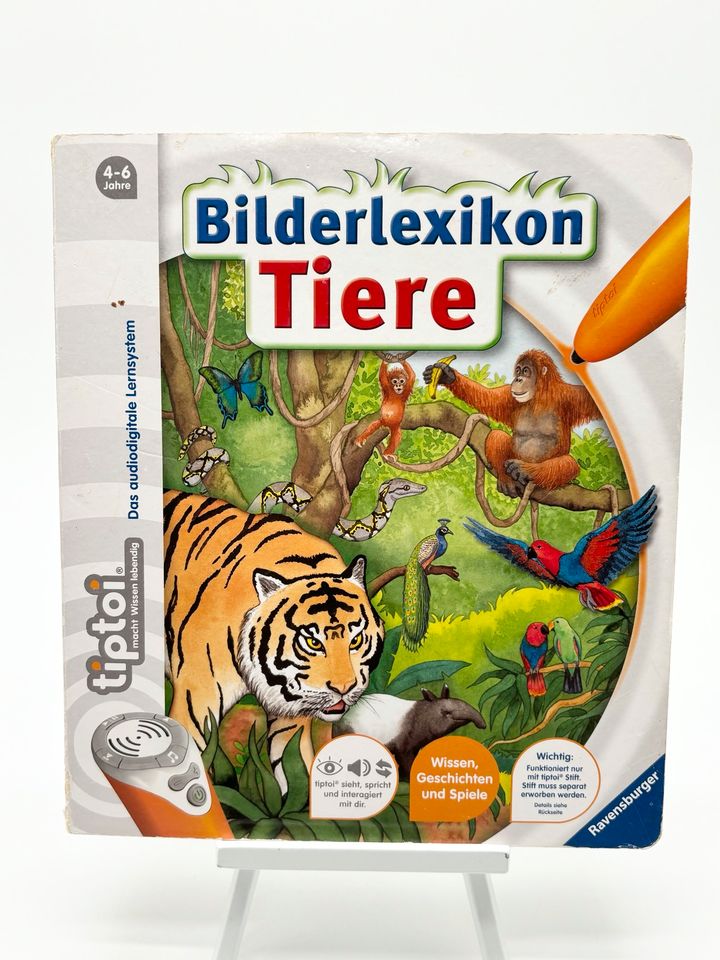 tiptoi Kinderlernbuch Bilderlexikon Tiere in Filderstadt
