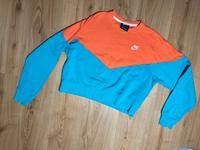 Nike Pullover Größe L Blau/Orange Top Zustand Bayern - Schongau Vorschau