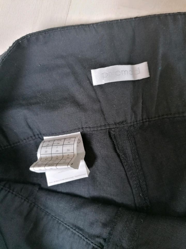 Lange Hose 100% Leinen schwarz W28 L34 Promod w.neu Jeans Bio Öko in Erfurt