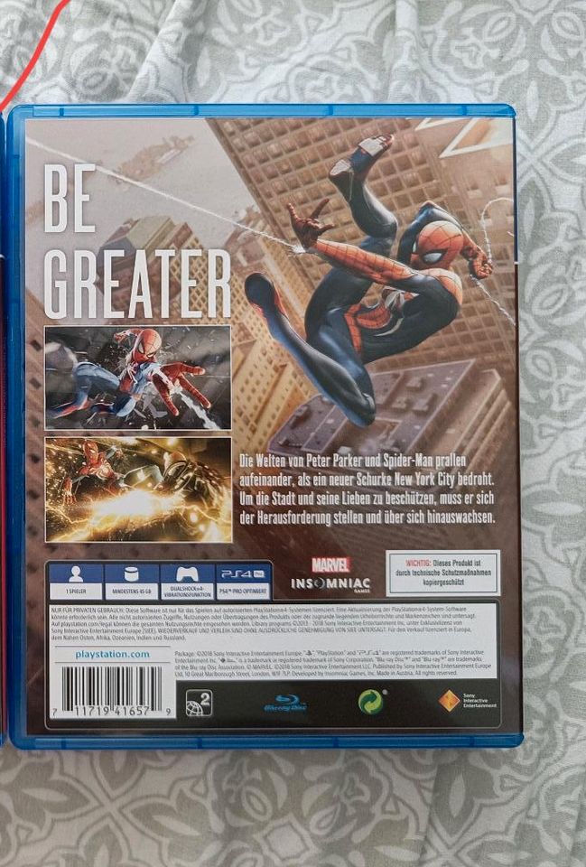 PS4 Spiel - Spiderman in Lübeck
