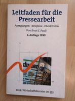 Buch "Leitfaden für Pressearbeit" Knut Pauli, Presse/Journalismus Innenstadt - Köln Altstadt Vorschau