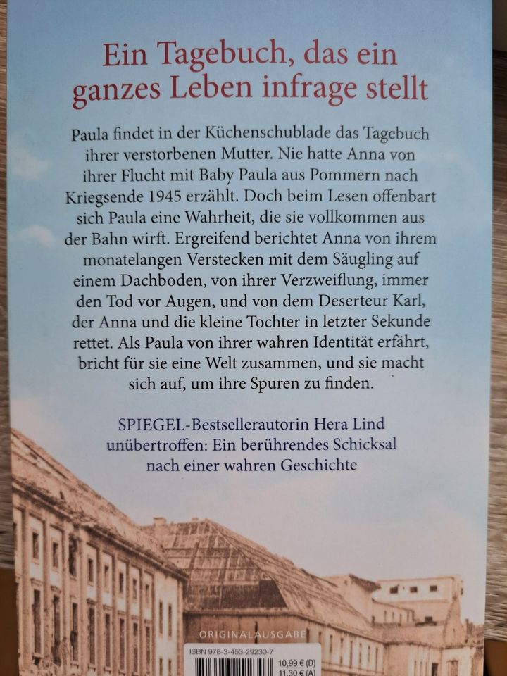 Lind Hera Kürthy Romane wahre Geschichten Schicksale Schuld ab 3 in Hilgertshausen-Tandern