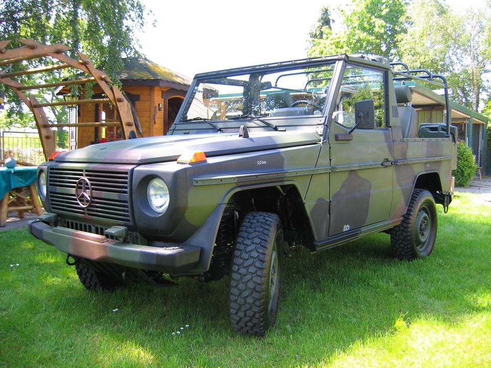 Bundeswehr Mercedes Benz 250GD Wolf G Modell 461 in Lübeck