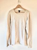 Strickpullover Pullover 100% Baumwolle beige Pulli Strickpulli L Bayern - Ustersbach Vorschau