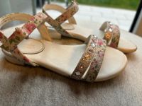 ❤️‍Cupcake Sandale mit Blumenmuster und Strasssteinchen Gr. 28❤️‍ Bayern - Kolbermoor Vorschau