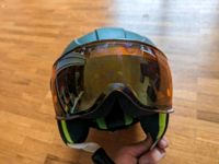 Alpina Kinder Skihelm, Carat visor, Gr. 48-52, dkl. Grün, Visier Baden-Württemberg - Staufen im Breisgau Vorschau