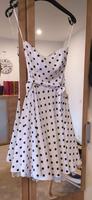 Rockabilly Kleid 34 36 weiß S M Punkte Brandenburg - Guben Vorschau