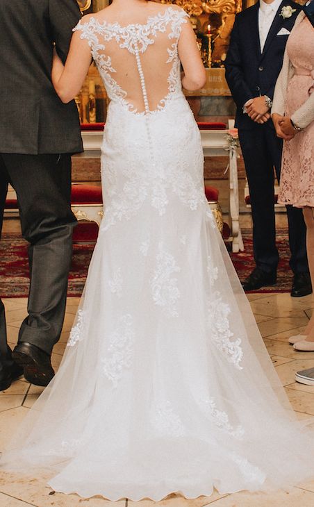 Traumhaftes Hochzeitskleid / Brautkleid / ivory / Größe 34 in Vaterstetten