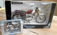 Motorrad-Modell Triumph Bonneville, New Ray, M. 1:6 + Bonus Nordrhein-Westfalen - Ratingen Vorschau