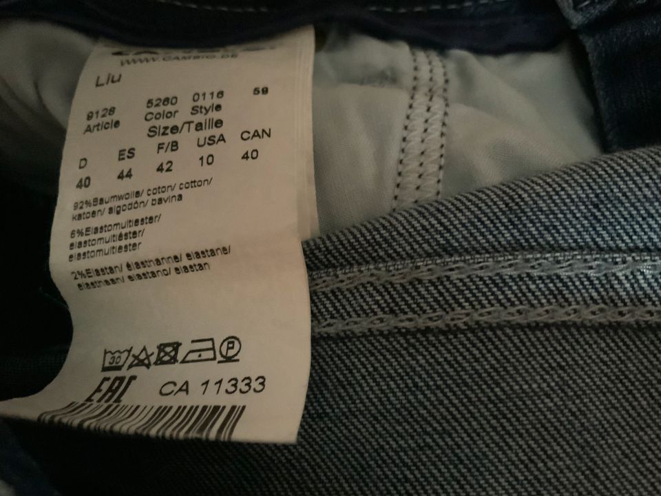 CAMBIO Damenjeans, Modell Lui, Größe 40, neuwertig in Ludwigshafen