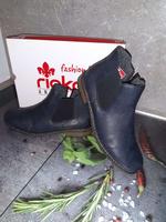 Rieker Damenschuhe Chelsea Boots, Gr. 42, schwarz Nordrhein-Westfalen - Detmold Vorschau