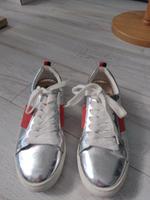 * Boden * Sneaker * silber rot * Gr 38 Berlin - Tempelhof Vorschau
