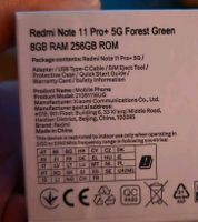 Xiaomi Redmi Note 11 Pro 5G 256GB Nordrhein-Westfalen - Ratingen Vorschau