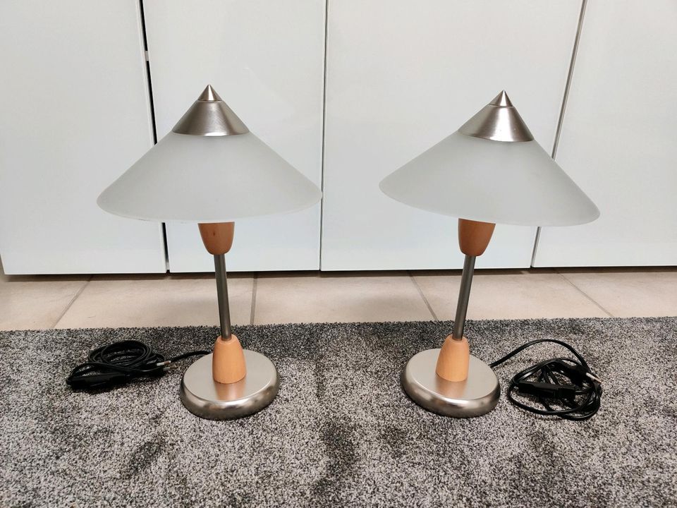 LIS Nachttischlampe Lampe Tisch Leuchte Schlafzimmer Leselampe in Ringgau