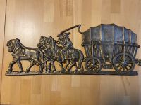 Bronzefarben Reliefbild Gusseisen Kutsche Fuhrwerk Wandbild Bild Rheinland-Pfalz - Manderscheid (Bernkastel-Wittlich) Vorschau