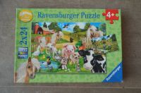 Puzzle 2 x 24 Bauernhof Tiere Eiskönigin Elsa Mascha und der Bär Rheinland-Pfalz - Wittgert Vorschau