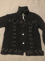 Tolle einzigartige Jeans Jacke schwarz Grau Nordrhein-Westfalen - Herford Vorschau