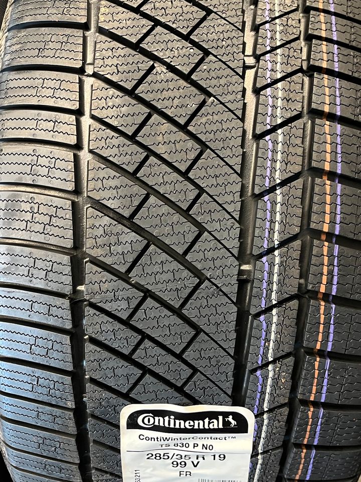 4x NEU 285/35 R19 Continental WinterContact Winterreifen M+S N0 in Pattensen