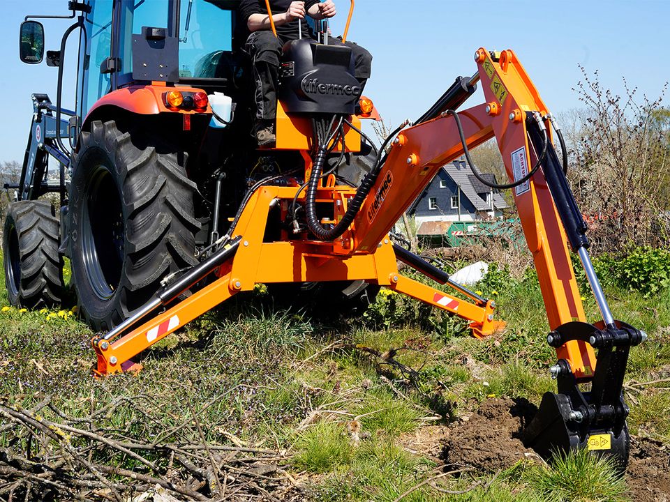 DIGGER BA 13 Heckbagger /Anbaubagger für Traktor inkl. Schaufel in Untermünkheim