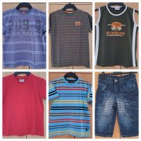 Shirts Gr. 140  und Jeans Shorts / Bermuda  Gr. 140/146 Brandenburg - Guben Vorschau