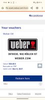 500 Euro Gutschein - Weber Grill Onlineshop Baden-Württemberg - Rutesheim   Vorschau