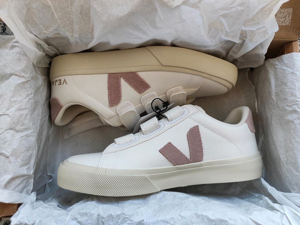 Veja Sneaker Recife Gr 36 neu weiß rosa in Rüsselsheim