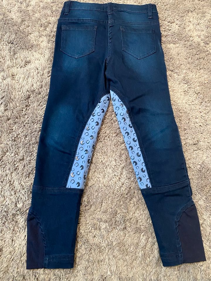 Reithose Jeans blau 134 wneu in Hamminkeln