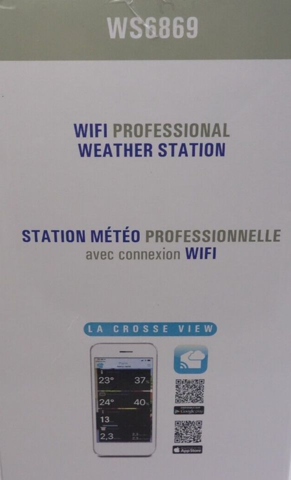 La Crosse Technology – WS6869 Professionelle Wetterstation in Hofgeismar