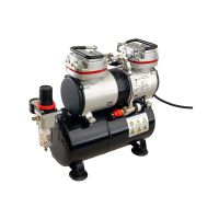 2 Zylinder Airbrush Kompressor 40l/m 6bar 3,5l Kessel 230V 01764 Nordrhein-Westfalen - Viersen Vorschau