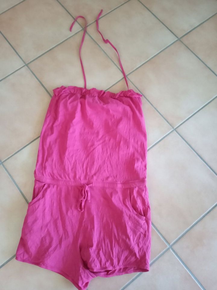 Jumpsuit kurz - pink - Gr. 40/42 in Mintraching