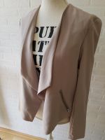 H&M Wassefall Blazer Jacke taupe 36 38 Duisburg - Rheinhausen Vorschau