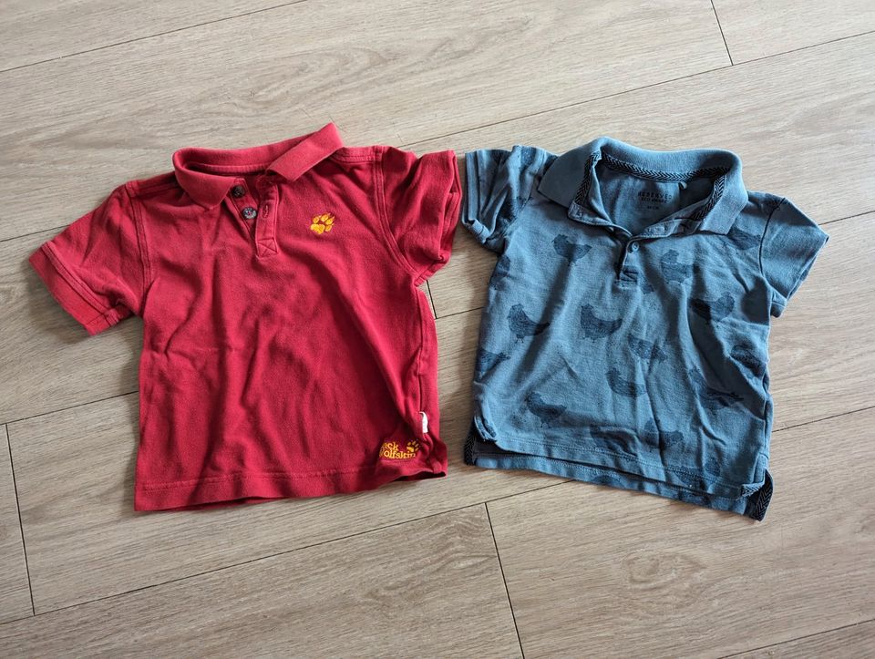 Jack Wolfskin Reserved 2x Poloshirt Jungs Gr. 98 104 in Krefeld