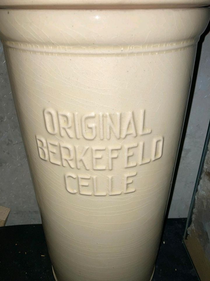 Original Antikes Berkefeld Celle Wasserfilter Apotheken Gefäß Ker in Giengen an der Brenz