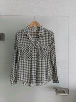 Bluse langärmlig grau kariert H&M Gr. 36 Sachsen-Anhalt - Halberstadt Vorschau