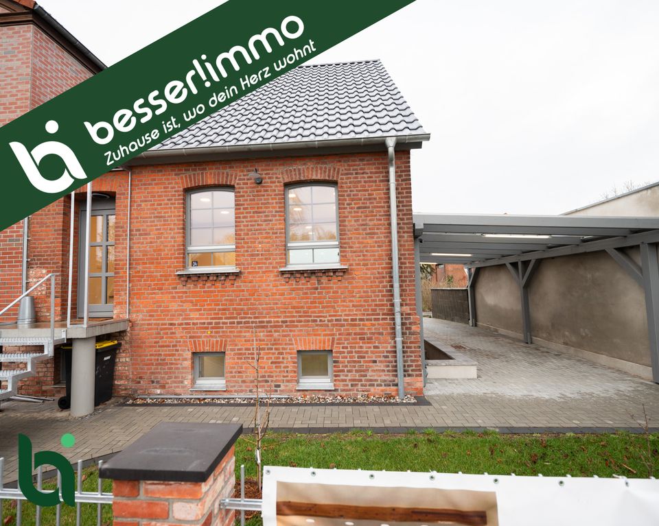 •Provisionsfrei• Stilvolle Doppelhaushälfte in Fachwerkbauweise im Havelland in Havelaue